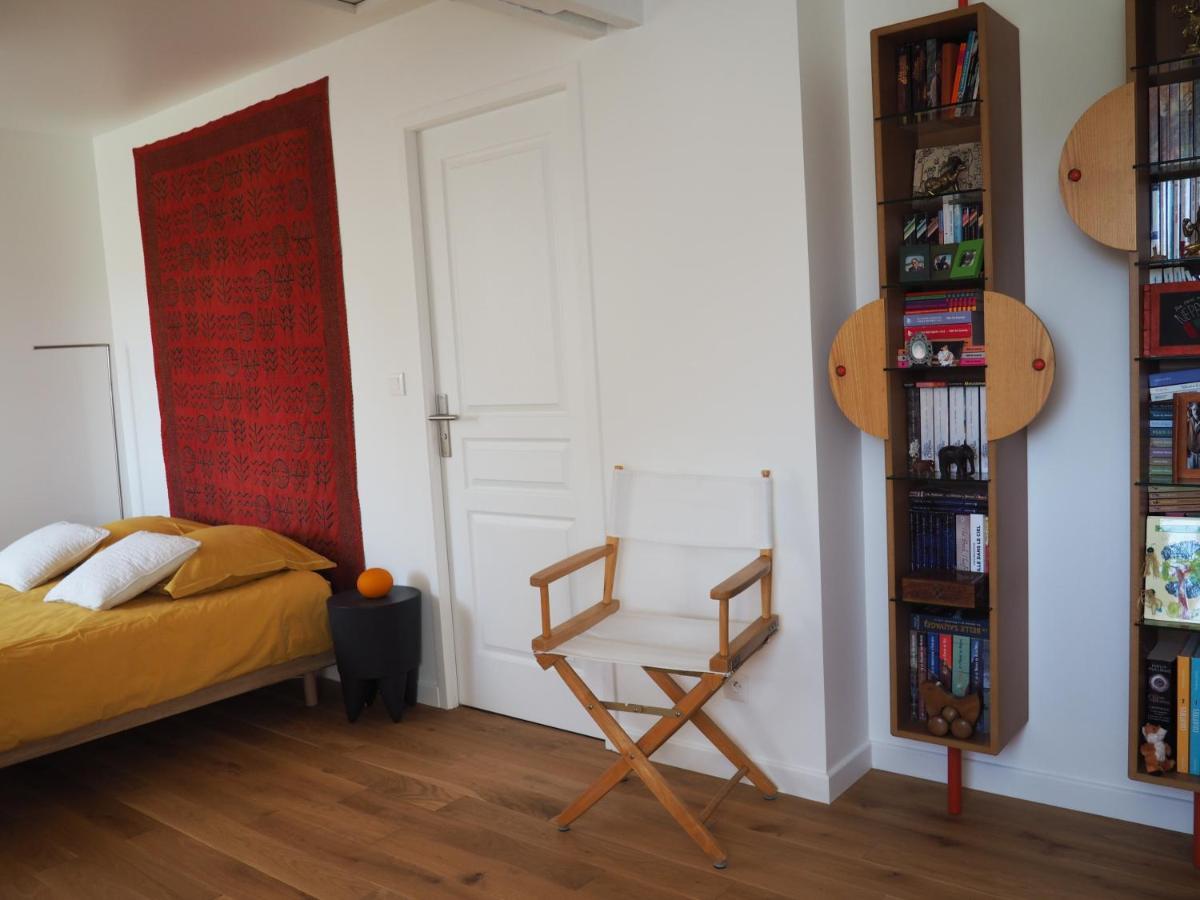 Entre En Baie ! Apartment Pontaubault Bagian luar foto